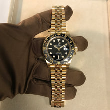 Load image into Gallery viewer, GMT-Master II 18k Yellow Gold Jubilee Bracelet (126718GRNR-0001)