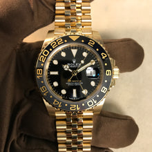 Load image into Gallery viewer, GMT-Master II 18k Yellow Gold Jubilee Bracelet (126718GRNR-0001)