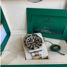 Load image into Gallery viewer, Rolex Submariner Date Black Dial Yellow Gold/Steel (126613LN)