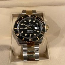 Load image into Gallery viewer, Rolex Submariner Date Black Dial Yellow Gold/Steel (126613LN)