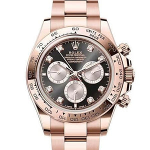 Daytona 40mm Rose Gold Diamond Dial (126505-0002)