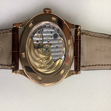 Load image into Gallery viewer, Calatrava Rose Gold Silver Dial (5296R-010)
