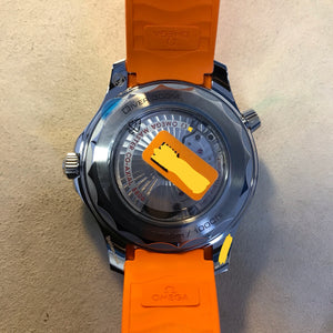 Omega Seamaster Diver 300M Orange Strap (210.32.42.20.01.006)