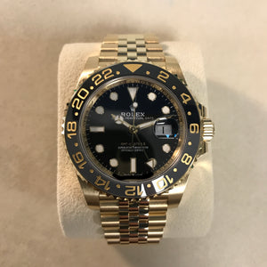 GMT-Master II 18k Yellow Gold Jubilee Bracelet (126718GRNR-0001)