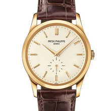 Load image into Gallery viewer, Patek Philippe Calatrava Yellow Gold / Silver, Naked (5196j-001)
