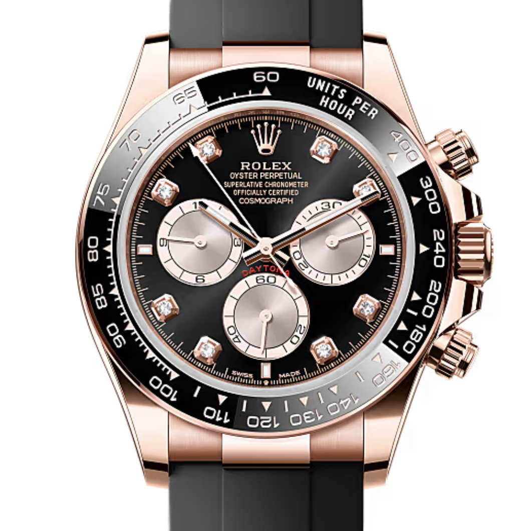 Rolex Cosmograph Daytona Diamond Black Dial  126515LN-0004