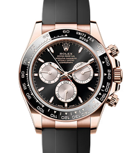 Load image into Gallery viewer, Rolex Daytona Rose Gold Black Dial Sundust Sub Dials (126515ln-0002)
