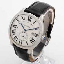 Load image into Gallery viewer, Cartier Drive Automatic Silvered Flinque Dial Men's Watch WSNM0004
