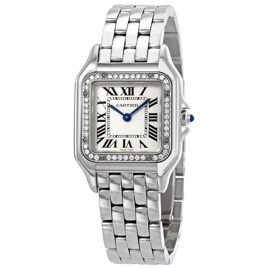 Panthère de cartier online watch medium model steel