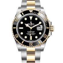 Load image into Gallery viewer, Rolex Submariner Date Black Dial Yellow Gold/Steel (126613LN)
