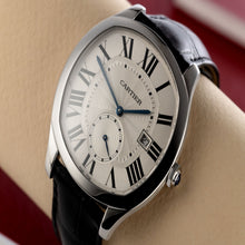 Load image into Gallery viewer, Cartier Drive Automatic Silvered Flinque Dial Men's Watch WSNM0004

