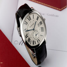 Load image into Gallery viewer, Cartier Drive Automatic Silvered Flinque Dial Men's Watch WSNM0004
